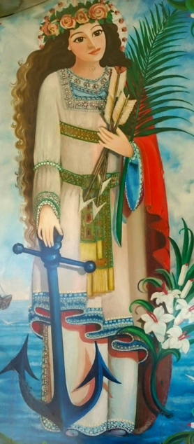 Pintura de Santa Filomena