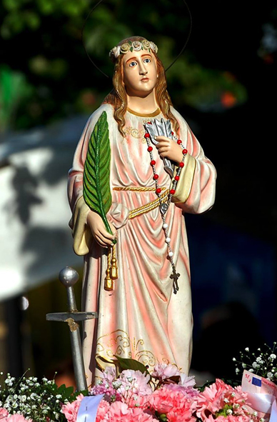 Imagem de Santa Filomena, Canecas